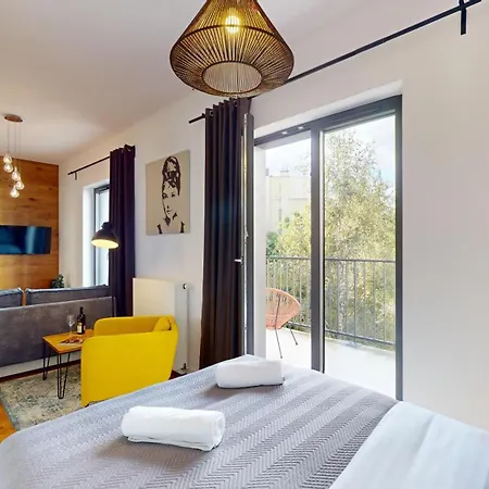 Witold's Apartment's Centrum By The Odra River - Rooftoop Terrace *