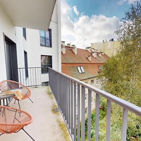 Διαμέρισμα Witold's Apartment's Centrum By The Odra River - Rooftoop Terrace Βρότσλαβ